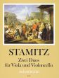 Stamitz 2 Duos C-dur / D-dur Viola und Violoncello (Ulrich Druner)