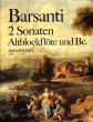 Barsanti 2 Sonaten Op.2 No.1 - 2 fur Altblockflote und Bc (Continuo Aussetzung Martin Nitz)