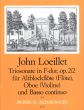 Loeillet Triosonate F-dur Op.2 No.2 fur Altblflockflote[Flote]- Oboe[Violine] und Bc Partitur und STimmen (Herausgegeben von Bernhard Pauler - Continuo Willy Hess)