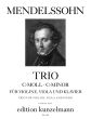 Mendelssohn Trio c-moll Violine-Viola-Klavier (Part./Stimmen) (Patrick Kast)