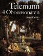 Telemann 4 Sonaten TWV 41:36 -g6 -a3 -B6 - a-moll / B-dur / e-moll / g-moll furOboe und Bc (Herausgegeben und Continuo von Winfried Michel)