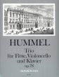 Hummel Trio Op.78 fur Flote, Violoncello und Klavier Partitur und Stimmen (Herausgeber Bernhard Pauler)