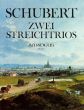 Schubert 2 Streichtrios fur Violine, Viola und Violoncello Stimmen (Herausgeber Yvonne Morgan) (Amadeus)