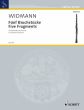 Widmann 5 Bruchstucke (5 Fragments) (1997) for Clarinet in A and Bb and Piano