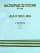 Sibelius 13 Morceaux Op.76 No.3 Carillon for Piano