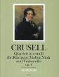 Crusell Quartett c-moll Op.4 Klarinette in Bb, Violine, Viola und Violoncello Partitur und Stimmen (Herausgeber Bernhard Pauler) (edited by Bernhard Pauler)