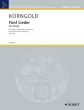 Korngold 5 Lieder Op.38 (Medium) (germ.-engl.texts)