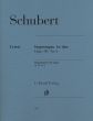 Schubert Impromptu As-dur Op.90 No.4 D.899 fur Klavier (Herausgeber, Fingersatz Walter Gieseking) (Henle-Urtext)