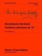 Mendelssohn Variations Serieuses Op.54 Piano (Michael Kube)