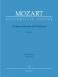 Mozart Vesperae solennes de Confessore KV 339 fur Soli, Choir and Orchestra Vocal Score (Edited by Karl Gustav Fellerer and Felix Schroeder) (Urtext der Neuen Mozart-Ausgabe)