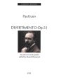 Juon Divertimento Op.51 Flute-Oboe-Clar.[Bb]-Horn[F]-Bassoon-Piano Score and Parts (edited by Russell Denwood)