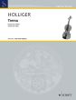 Holliger Trema Version for violin (1981/1983)