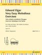 Elgar Very easy melodious Exercises Op.22 Violin-Piano