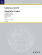 Schulhoff Sämtliche Lieder Vol. Frühe Lieder I (1910-1911)
