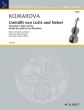 Komarova Umhüllt von Licht und Nebel (Poème) Violine und Klavier