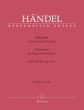 Handel Organ Concertos Op.4 No.1-6 HWV 289-294 Full Score Set (Terence Best and William Gudger) (Barenreiter-Urtext)