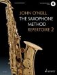 O'Neill The Saxophone Method Repertoire Book Vol.2 Alto Saxophone (Book with online material)