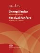 Balazs Festival Fanfare for Brass Quintet (Score/Parts)