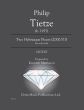 Tietze 2 Hebraique Pieces (2000/01) - Viola Solo (Prepared and Edited by Kenneth Martinson) (Urtext)