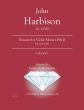 Harbison Sonata for Viola Solo (1961) (Prepared and Edited by Kenneth Martinson) (Urtext)