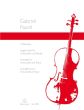 Faure 4 Melodies Violoncello-Piano (Staudt/Remy-Schumacher)
