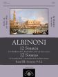 Albinoni 12 Sonaten Vol. 3 (No.9 - 12) (3 Rec.[AAT]-Bc) (Bass Rec. ad lib.) (Score/Parts) (Peter Thalheimer)