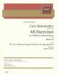 Almenraeder 48 Exercises on Articulation for Bassoon (from The Art of Bassoon Playing) (edited by Jeffrey Lyman)