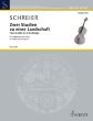 Schreier Zwei Studien zu einer Landschaft für Violoncello und Klavier