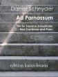 Schnyder Ad Parnassum, Trio für Sopransaxophon, Bassposaune und Klavier (Part./Stimmen)