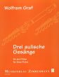 Graf Drei aulische Gesänge for 3 Flutes (Intermediate)