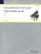 Coleridge-Taylor Three Cameos Op.56 for Piano Solo (1904)