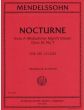 Mendelssohn Nocturne from a Midsummer Night's Dream Op. 61 No. 7 for 6 Cellos (Score/Parts) (arr. Frederick Zlotkin)