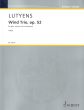 Lutyens Wind Trio Op. 52 for Flute, Clarinet in Bb and Bassoon (Score and Parts) (In the Meadows / Sur la prairie verte (1963))