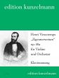 Vieuxtemps Zigeunerweisen - Airs Bohémiens Op. 40a Violine und Orchester (Klavierauszug)