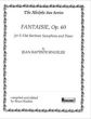 Singelee Fantasie Op.60 for Baritone Saxophone and Piano