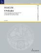 Hakim 4 Préludes for Flute (Treble [Alto] Recorder/Txistu) and Piano