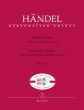 Handel Sonata C-major HWV 365 for Flute and Basso continuo (edited by Hans-Peter Schmitz, Terence Best, Max Schneider)