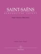 Saint-Saens Super flumina Babylonis Soprano solo, Mixed choir (SATB), Saxophone quartet, Organ, Strings (Score) (edited by Christina M. Stahl)