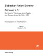 Scherer Sonatae a 3 Op. 3 Band 2 No. 7 - 14 2 Violinen, Viola da Gamba (Fagott) & Bc (Part./Stimmen) (Hans Bergmann)