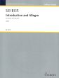 Seiber Introduction and Allegro for Clarinet Cello and Piano Score and Parts