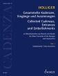 Holliger Collected Cadenzas, Embellishments and Arrangements Vol. 1 Solo Concertos Oboe solo (Oboe Concertos of the Baroque and Classical Era)