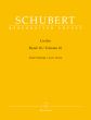 Schubert Lieder Volume 10 for Low Voice (edited by Walther Dürr)