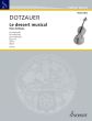 Dotzauer Le dessert musical Op. 112 Violoncello (edited by Tobias Bonz)