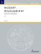 Mozart Ch'io mi scordi di te? Soprano-Piano and Orchestra (Version for Soprano, Piano and String Quartet (Score/Parts) (transcr. by Fazil Say)