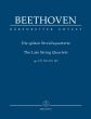 Beethoven The Late String Quartets Op. 127, 130-133, 135 (Study Score) (Jonathan Del Mar)