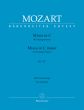 Mozart Missa C-major KV 317 "Kronungs-Messe" Soli-Choir-Orch. Vocal Score