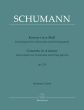 Schumann Concerto a-minor Op. 129 for Cello and String Quartet (Score/Parts) (transcr. by Kate Bennett Wadsworth)