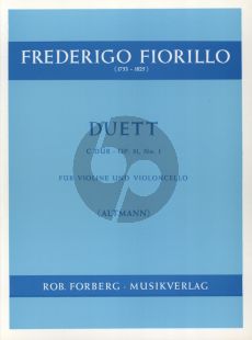 Fiorillo Duet Op. 31 No. 1 Violine und Violoncello (Wilhelm Altmann)