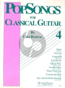 Hartog Popsongs for Classical Guitar Vol.4