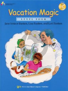 Bastien Vacation Magic Piano Level 4 (Bk-Cd)